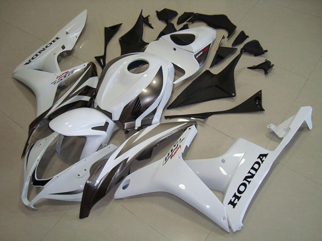 Online CBR 600 RR 07-08 Verkleidungen - Weiß Silber Online CBR 600 RR 07-08 Verkleidungen - Weiß Silber