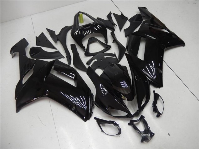 Online ZX6R 07-08 Verkleidung - Glänzend Schwarz Online ZX6R 07-08 Verkleidung - Glänzend Schwarz
