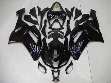 Online ZX6R 07-08 Verkleidung - Glänzend Schwarz