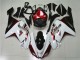 Online ZX6R 07-08 Verkleidungen - Weiß Schwarz Rot Online ZX6R 07-08 Verkleidungen - Weiß Schwarz Rot