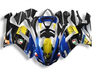 Online ZX6R 07-08 Verkleidungen - Blau Hai