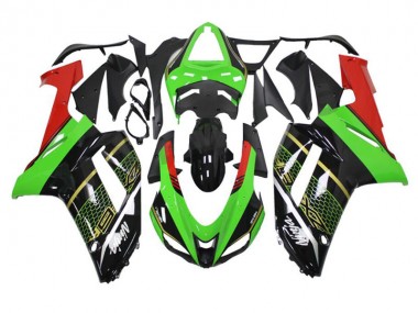 Online ZX6R 07-08 Verkleidung - Grün Schwarz
