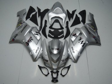 Online ZX6R 07-08 Verkleidungen - Silber West