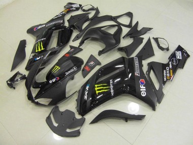 Online ZX6R 07-08 Verkleidungen - Schwarz Monster
