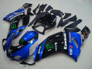 Online ZX6R 07-08 Verkleidungen - Blau Monster