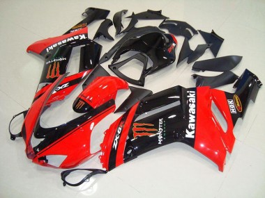 Online ZX6R 07-08 Verkleidungen - Monster in Rot