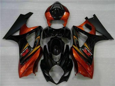 Online GSXR 1000 K7 07-08 VollVerkleidungen & Plastik - Schwarz