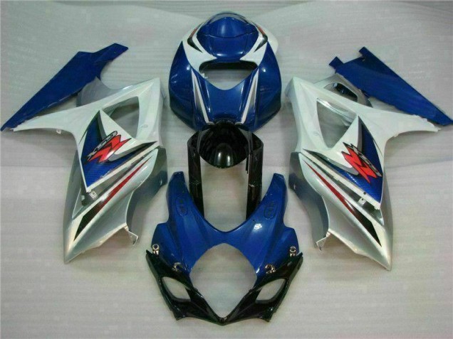 Online GSXR 1000 K7 07-08 VollVerkleidungen & Plastik - Blau Weiß Online GSXR 1000 K7 07-08 VollVerkleidungen & Plastik - Blau Weiß