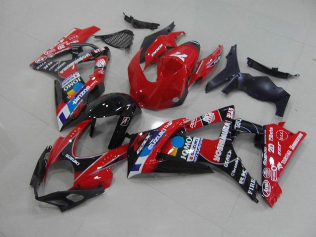 Online GSXR 1000 K7 07-08 Verkleidungen - Rot Online GSXR 1000 K7 07-08 Verkleidungen - Rot