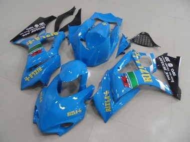 Online GSXR 1000 K7 07-08 Verkleidungen - Blau Rizla Rennen