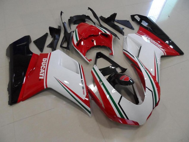 Online Ducati 848 1098 1198 07-14 Verkleidungen - Rot Weiß Online Ducati 848 1098 1198 07-14 Verkleidungen - Rot Weiß