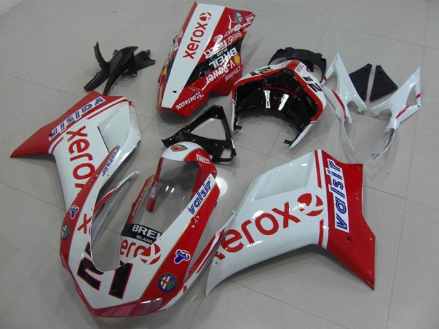 Online Ducati 848 1098 1198 07-14 Verkleidung - Weiß Rot Xerox Online Ducati 848 1098 1198 07-14 Verkleidung - Weiß Rot Xerox