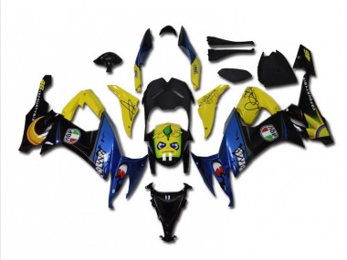 Online ZX10R 08-10 Verkleidungen - Blau Hai