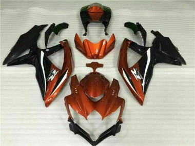 Online GSXR 600 / 750 K8 08-10 Verkleidungen - Rot Schwarz