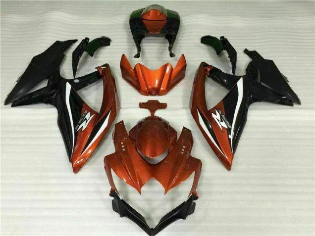 Online GSXR 600 / 750 K8 08-10 Verkleidungen - Rot Schwarz Online GSXR 600 / 750 K8 08-10 Verkleidungen - Rot Schwarz