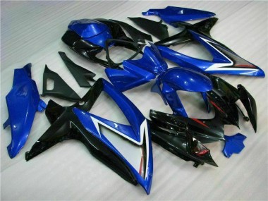 Online GSXR 600 / 750 K8 08-10 Verkleidung - Blau Schwarz