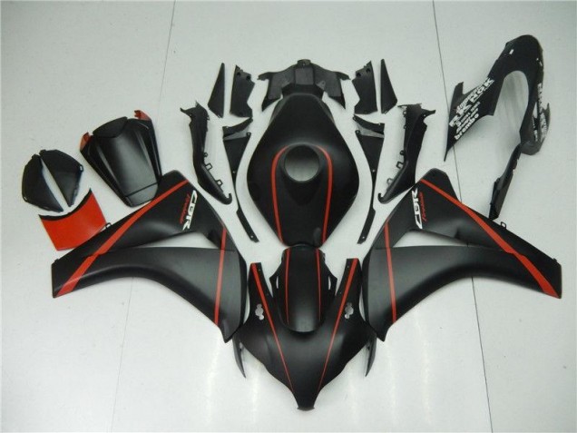 Online CBR 1000 RR 08-11 Verkleidungen - Matt Schwarz Rot Online CBR 1000 RR 08-11 Verkleidungen - Matt Schwarz Rot