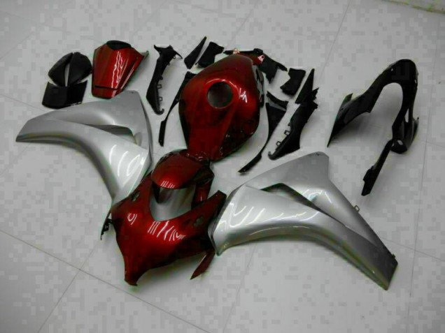 Online CBR 1000 RR 08-11 Vollverkleidung - Rot Silber Online CBR 1000 RR 08-11 Vollverkleidung - Rot Silber