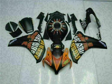 Online CBR 1000 RR 08-11 Verkleidungen - Orange Schwarz