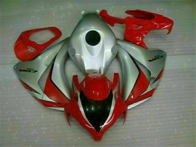Online CBR 1000 RR 08-11 Verkleidung - Rot Silber Online CBR 1000 RR 08-11 Verkleidung - Rot Silber