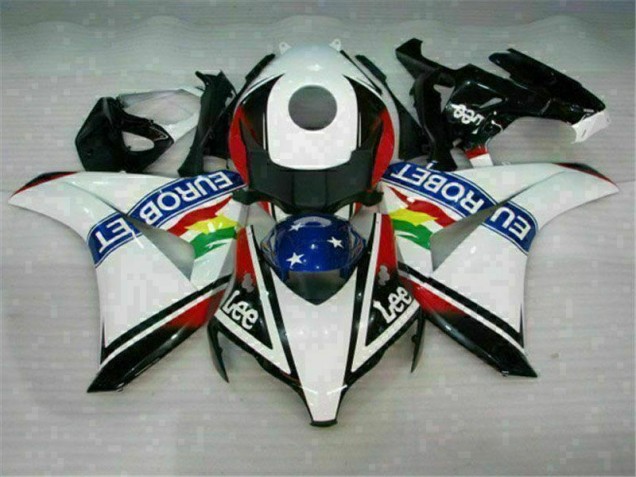 Online CBR 1000 RR 08-11 Verkleidungen - Weiß Blau Rot Eurobet Lee Online CBR 1000 RR 08-11 Verkleidungen - Weiß Blau Rot Eurobet Lee