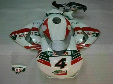 Online CBR 1000 RR 08-11 Verkleidungen - Weiß Castrol 4