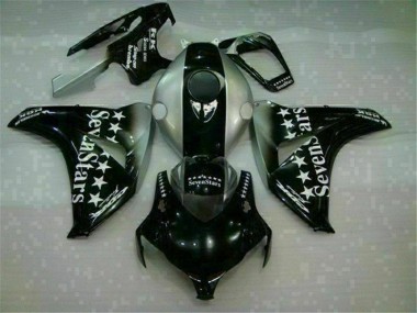 Online CBR 1000 RR 08-11 Verkleidungen - Schwarze SevenStars