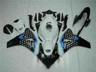 Online CBR 1000 RR 08-11 Verkleidung - Weiß Schwarz