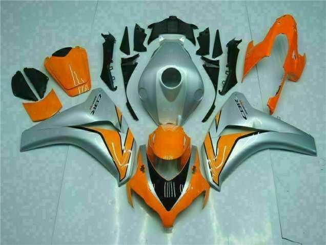 Online CBR 1000 RR 08-11 Verkleidungen - Orange Silber Online CBR 1000 RR 08-11 Verkleidungen - Orange Silber