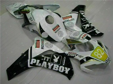 Online CBR 1000 RR 08-11 Verkleidungen - Weiß Schwarz Playboy