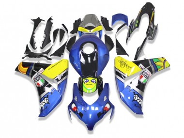 Online CBR 1000 RR 08-11 Verkleidungen - Blau Hai