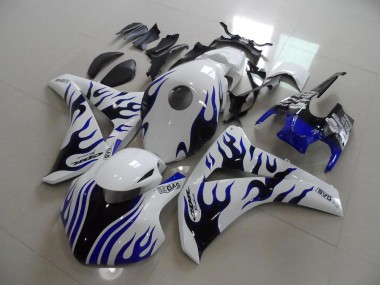 Online CBR 1000 RR 08-11 Verkleidungen - Blau schwarze Flamme Rennen