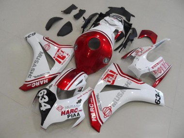 Online CBR 1000 RR 08-11 Verkleidung - Weiß Rot HARC Pro PIAA 634