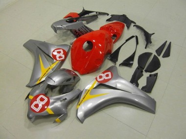 Online CBR 1000 RR 08-11 Verkleidungen - Silber Rot 8