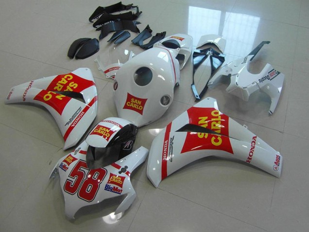 Online CBR 1000 RR 08-11 Verkleidungen - Weiß San Carlo Online CBR 1000 RR 08-11 Verkleidungen - Weiß San Carlo