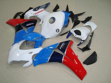 Online CBR 1000 RR 08-11 Verkleidungen - Weiß Blau Rot