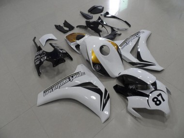 Online CBR 1000 RR 08-11 Verkleidungen - Schwarz Weiß Gold