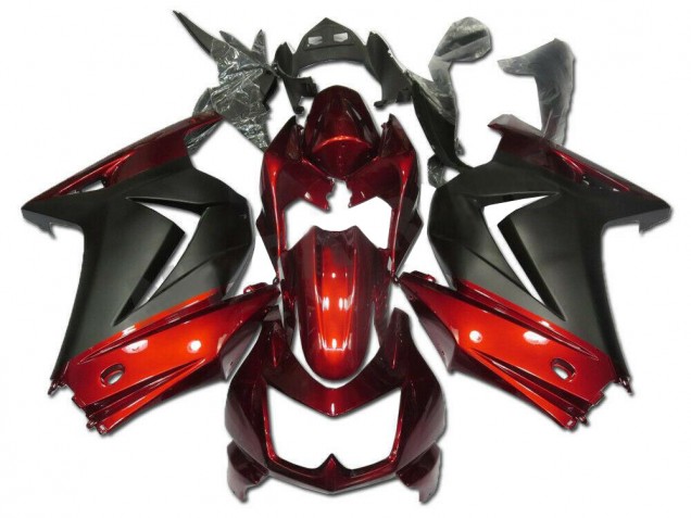 Online EX250 08-12 Verkleidungen - Rot Grau Online EX250 08-12 Verkleidungen - Rot Grau