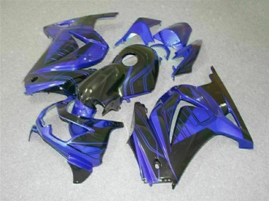 Online EX250 08-12 Verkleidung - Schwarz Blau