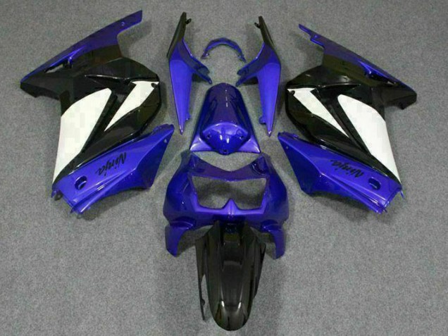 Online EX250 08-12 Verkleidungen - Blau Weiß Schwarz Ninja Online EX250 08-12 Verkleidungen - Blau Weiß Schwarz Ninja