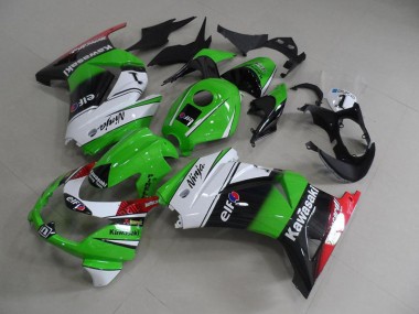 Online ZX 250R 08-12 Verkleidung - Grün Weiß Schwarz
