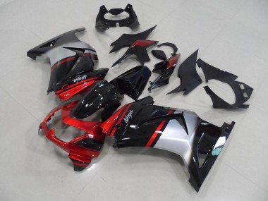 Online ZX 250R 08-12 Verkleidungen - Candy Rot Schwarz Silber