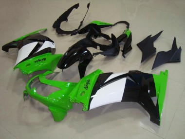 Online ZX 250R 08-12 Verkleidungen - Grün Weiß Schwarz