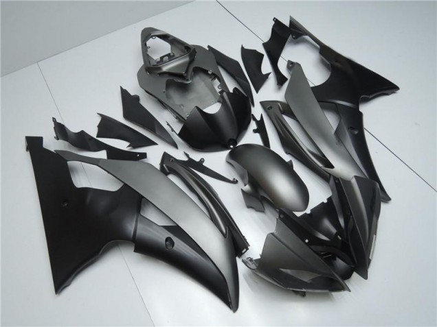 Online R6 08-16 Vollverkleidung - Grau Schwarz Online R6 08-16 Vollverkleidung - Grau Schwarz