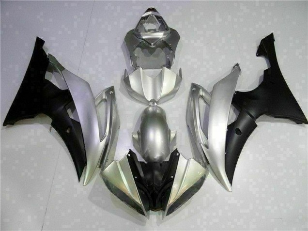 Online R6 08-16 Verkleidungen - Silber Schwarz Online R6 08-16 Verkleidungen - Silber Schwarz