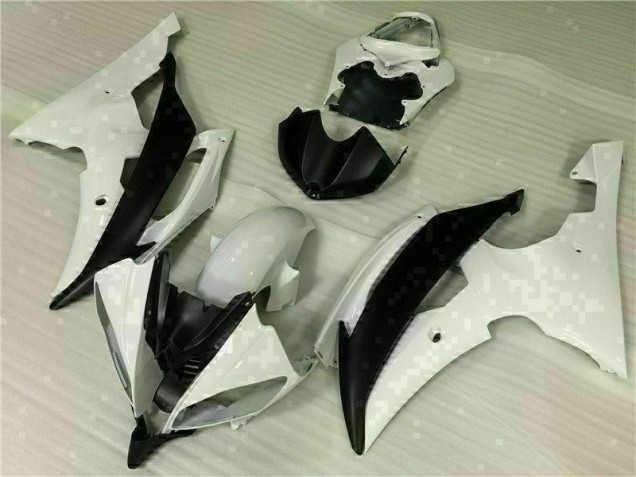 Online R6 08-16 Verkleidung & Plastik - Weiß Schwarz Online R6 08-16 Verkleidung & Plastik - Weiß Schwarz