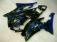 Online R6 08-16 Verkleidungen - Blau Flamme Schwarz