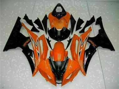 Online R6 08-16 Verkleidungen - Orange Schwarz