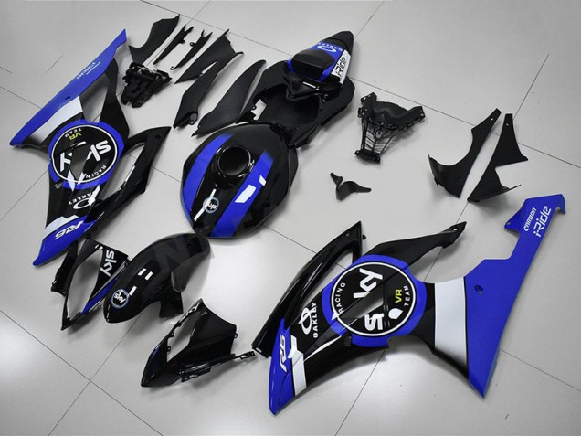 Online R6 08-16 Verkleidungen & Plastik - Blau Schwarz Online R6 08-16 Verkleidungen & Plastik - Blau Schwarz