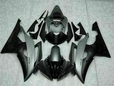 Online R6 08-16 Verkleidung - Grau Schwarz